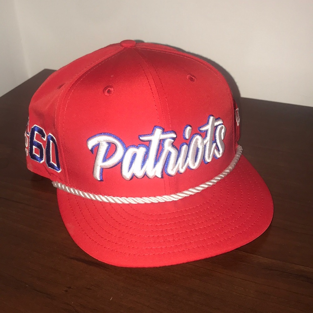 NEW ENGLAND PATRIOTS 1960 Retro Snapback Hat OS